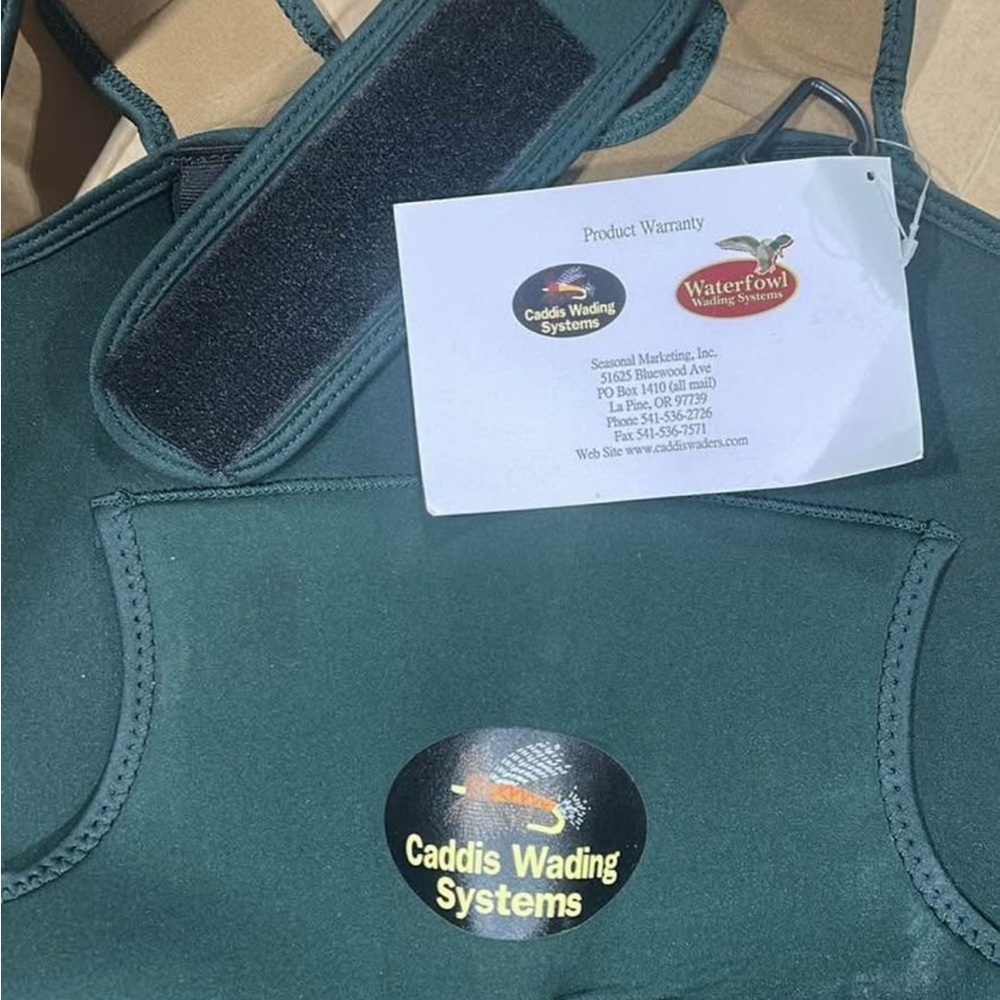 Caddis Wading Systems Green Waders